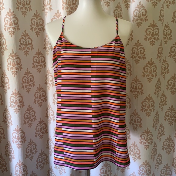 J. Crew Tops - J. Crew striped racer back summer top 10